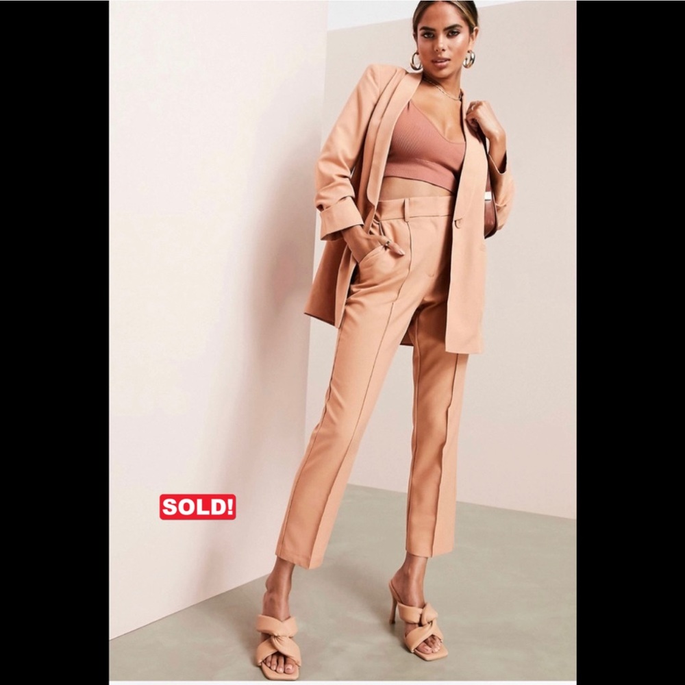 SOLD!!! ASOS Design Blush/Nude Suit SIZE US 12